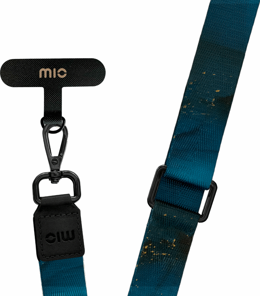 mio lanyard midnight sparkle