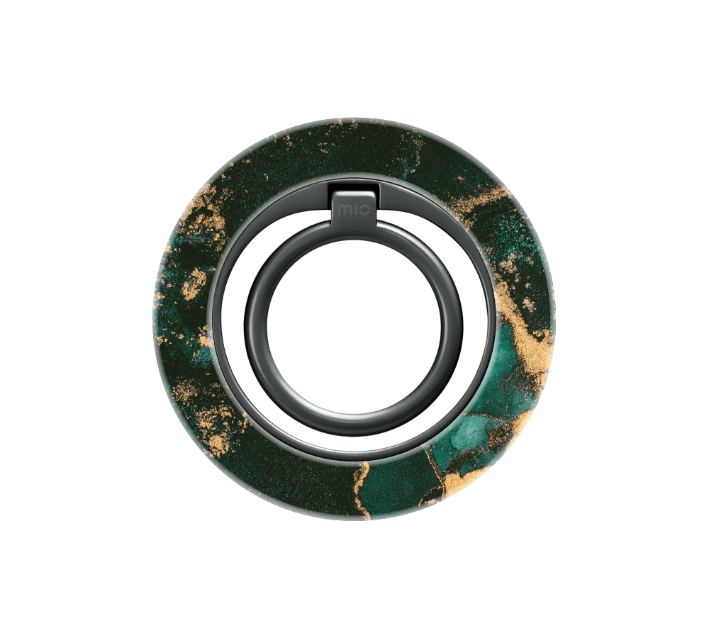 mio ring green marble