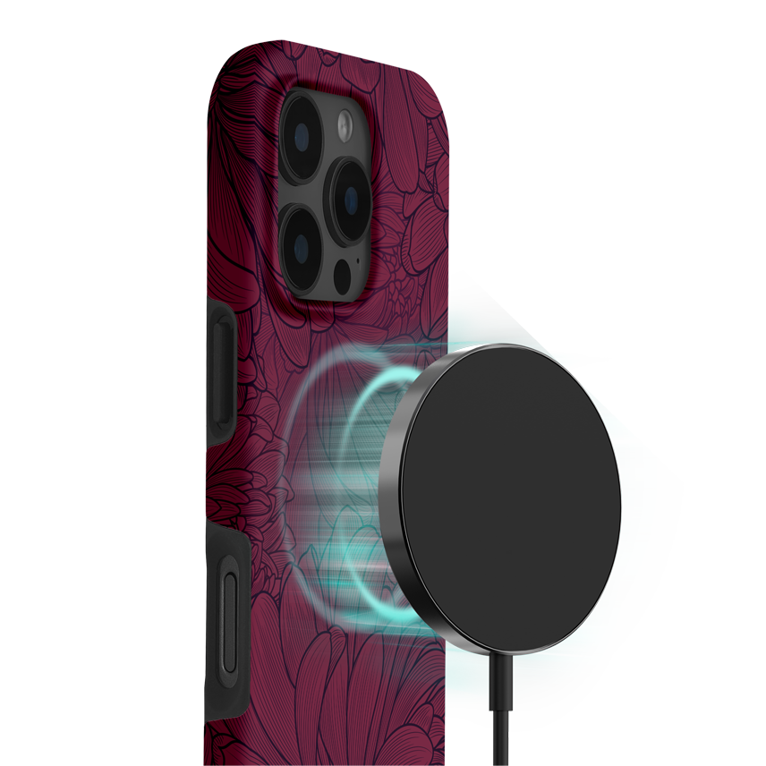 MIO Berry Blooms case - MagSafe Compatible