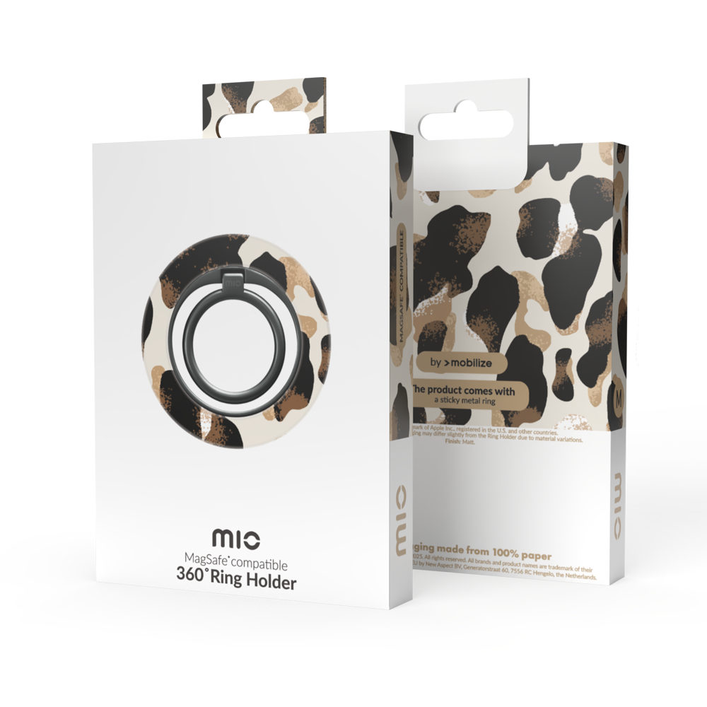 MIO Leopard Ring Holder - Packaging