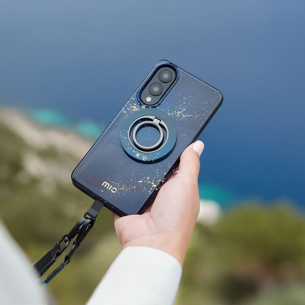 MIO Midnight Sparkle case - Lifestyle 1