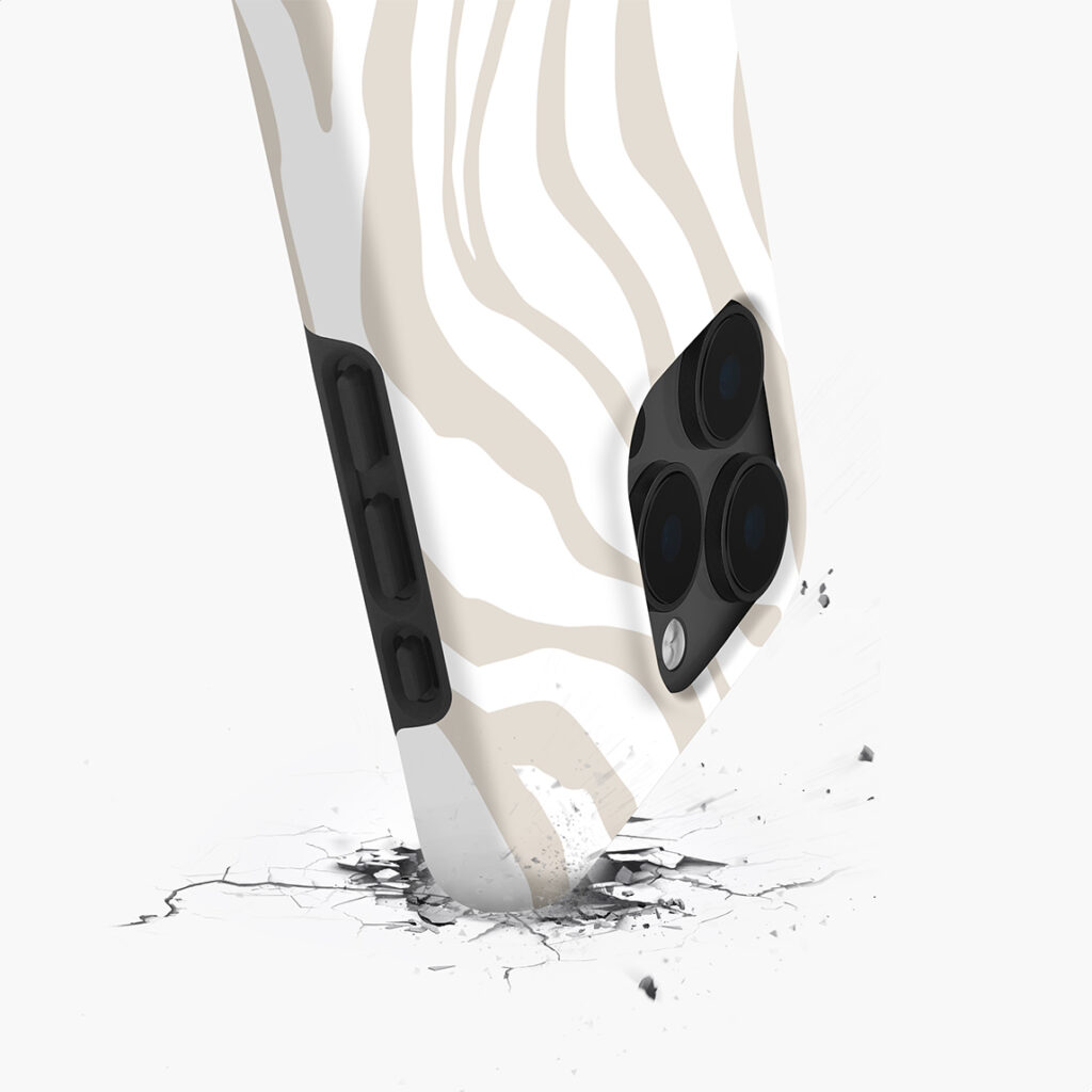 MIO Sandy Zebra case - Drop Protection