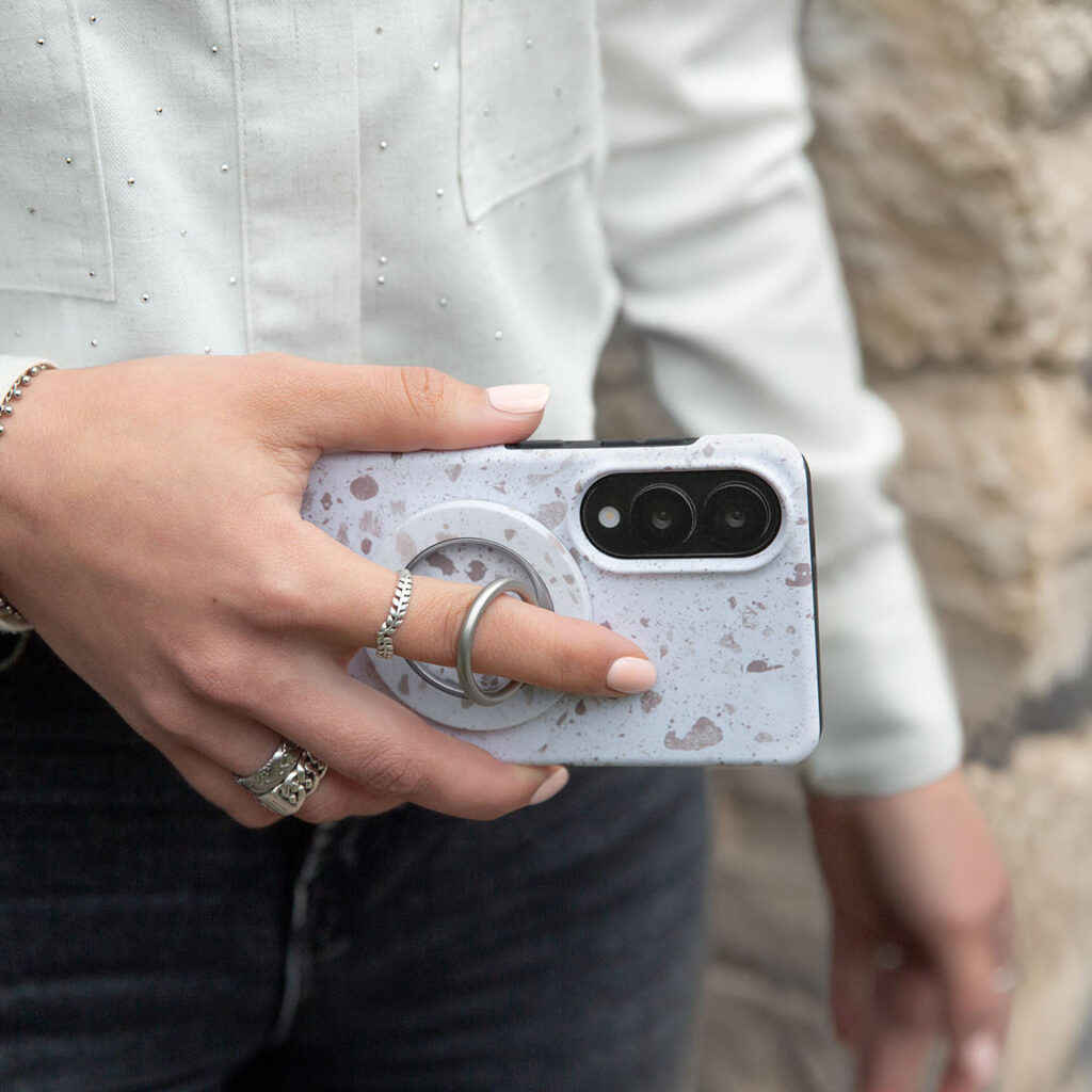 MIO Soft Terrazzo case - Lifestyle 2