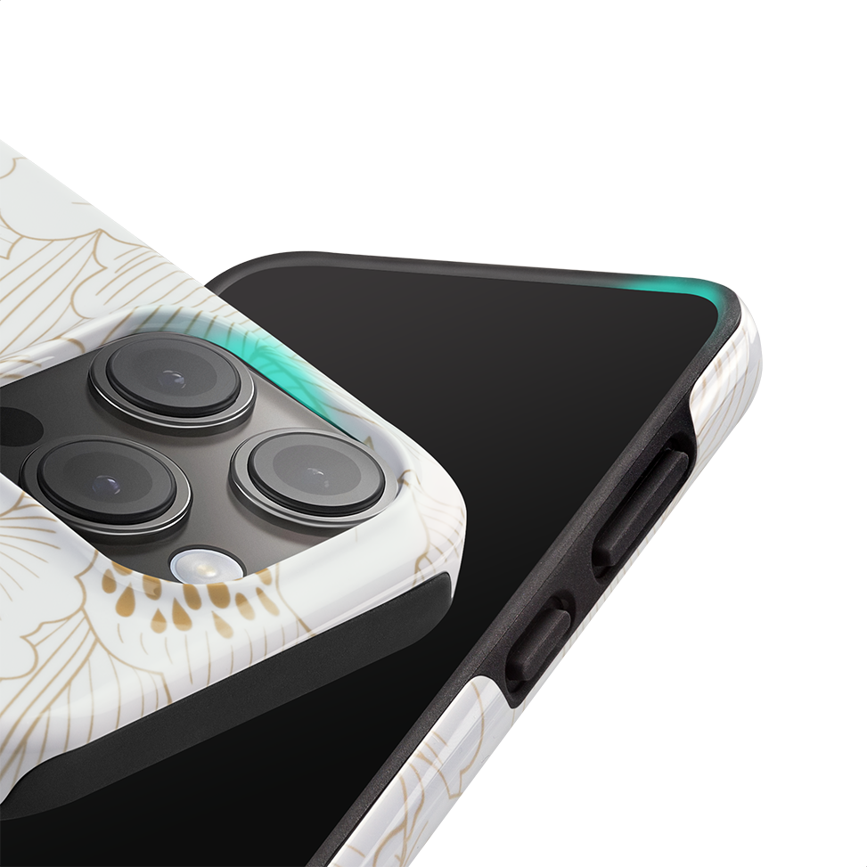 MIO White Roses case - Elevated Edges