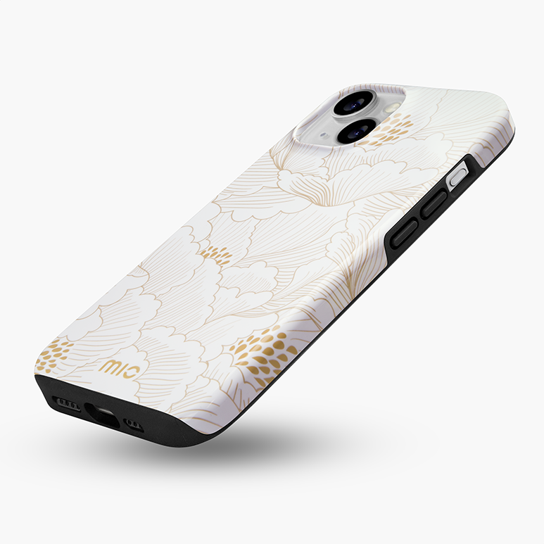 MIO White Roses case - Sideview