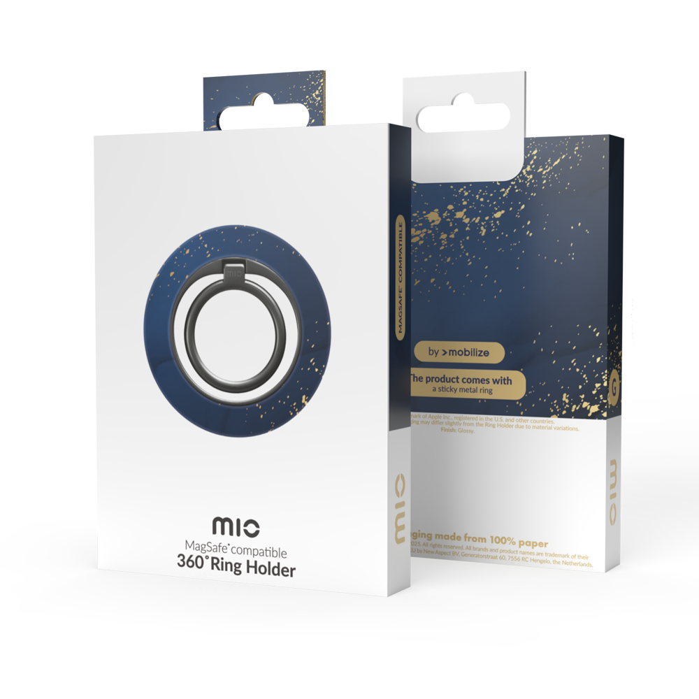 MIO Midnight Sparkle Ring Holder -Packaging